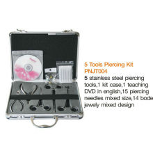 2013 a orelha profissional Kit de ferramentas Piercing &amp; piercing arma &amp; kit de ferramentas de jóias em vender